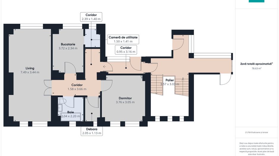Apartament 2 camere decomandat , zona Simion Bărnuțiu, Timișoara - Poză 26
