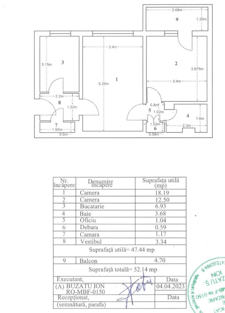 Apartament 2 camere zona Trapezului - metrou 1 Decembrie 1918 - Poză 8