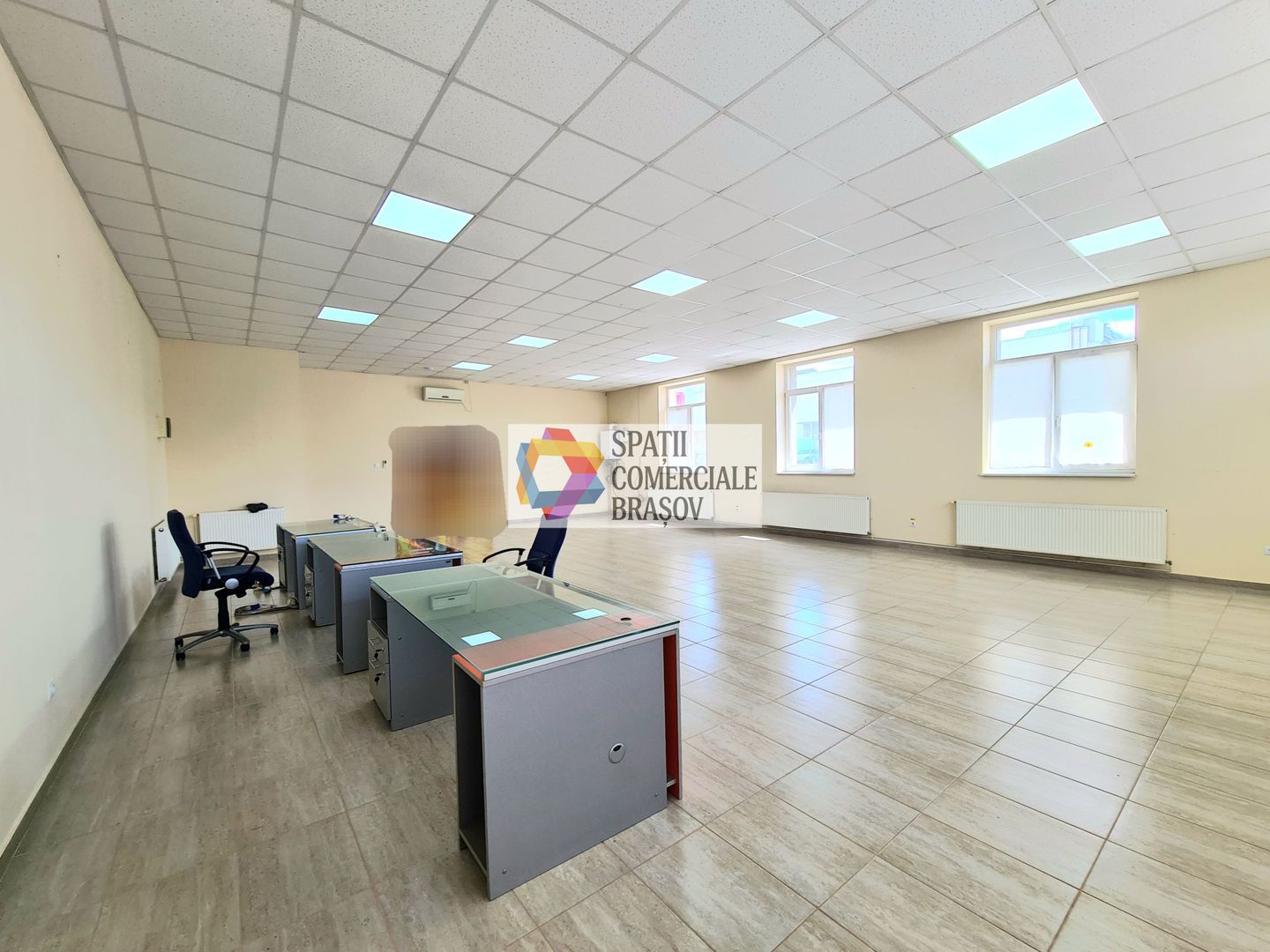 Spatiu birouri de închiriat Brasov - 100 mp # spatii-comerciale-brasov.ro - Poză 3