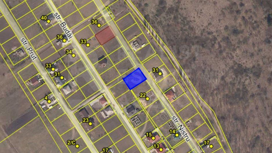 Vânzare, teren pentru construcții, 6 ari, strada. Nistru, Hâncești. - Poză 3