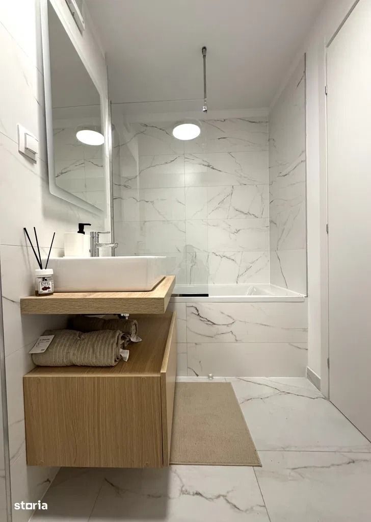 AP. 2 CAMERE TIP STUDIO, CELLINI RESIDENCE, BLOC NOU, MOBILAT MODERN - Poză 11