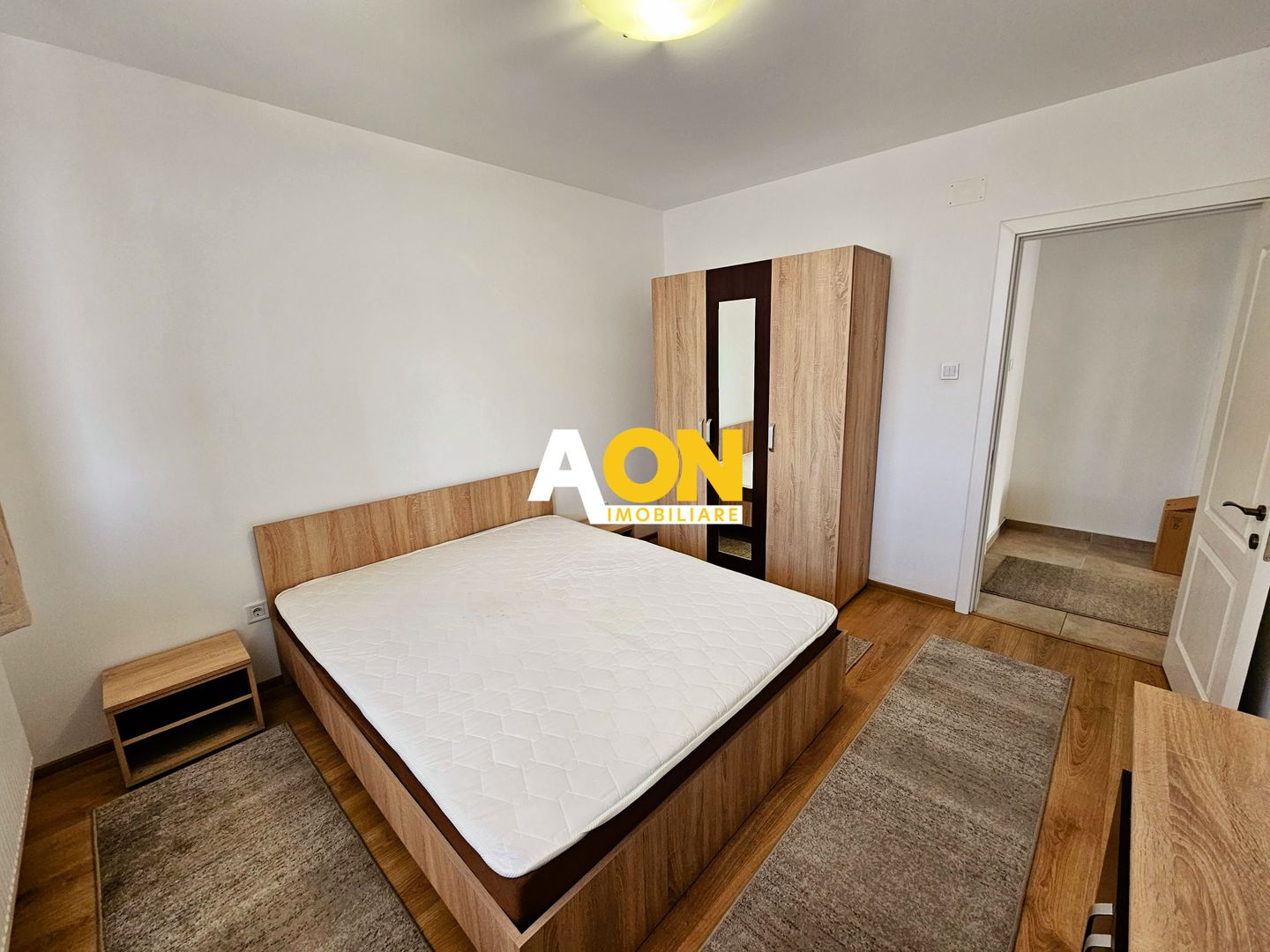 Apartament 2 camere, 2 balcoane, etaj 1, mobilat, utilat, boxa 9 mp - Poză 9