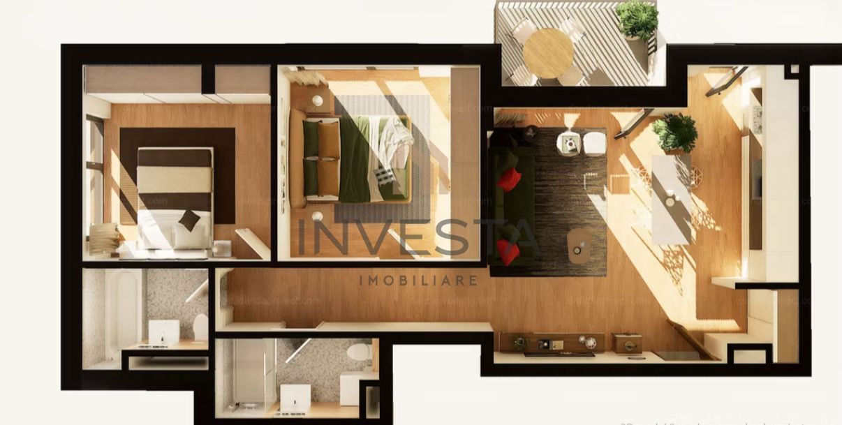 Apartament spatios/Complex rezidential premium - Schiță 9