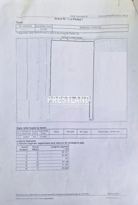 Teren extravilan, pretabil  construcție case/sediu logistic. - Poză 4