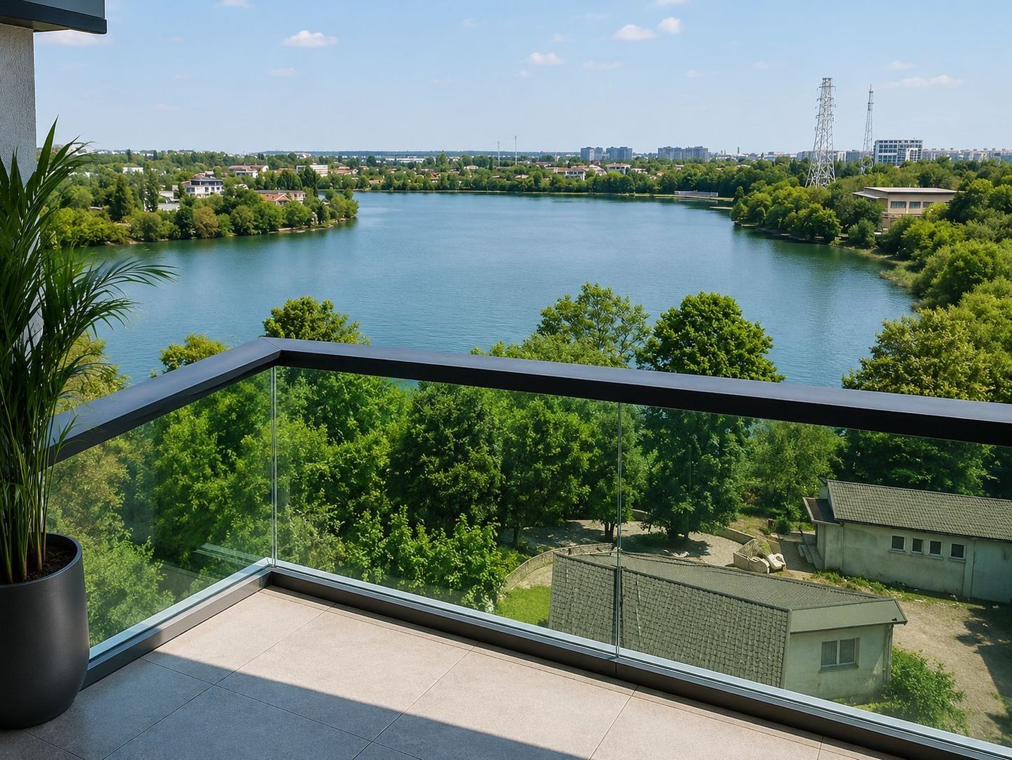 Apartament 3 Camere I Vedere Lacul Tei | Loc de parcare inclus - Poză 3