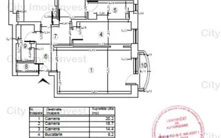 Apartament 3 camere | Matei Basarab – Udriște | 81 mp utili | Etaj 1 - Poză 17