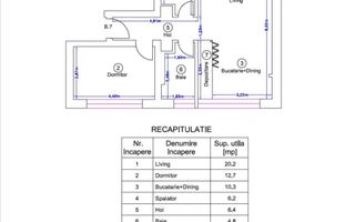 VANZARE 2 CAMERE | 63MP | PIPERA | COMPLEX NOU | TERASA 11MP | PARCARE - Poză 15