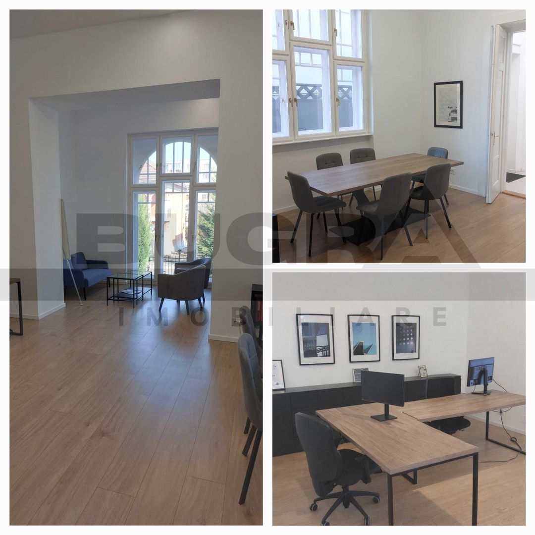 Spatiu pentru birouri, Andrei Muresanu,  185 mp, terasă și grădină - Poză 1