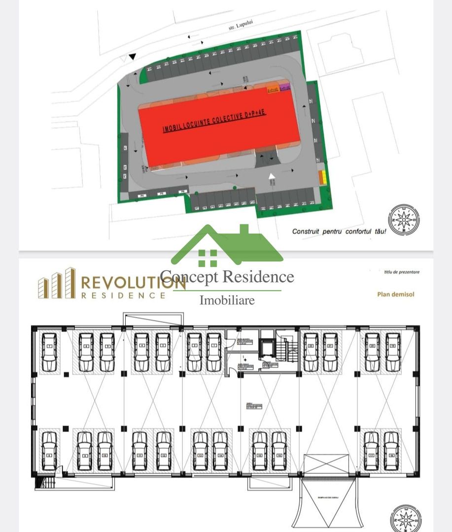 Ap. 2 camere, bloc nou str. Lupului, parter – comision 0% - Poză 5