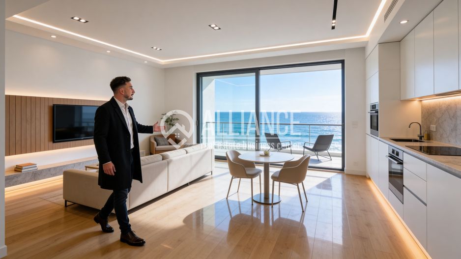 COSTINESTI( COD 05) - Apartament 3 Camere cu Vedere Frontală la Mare - Poză 4