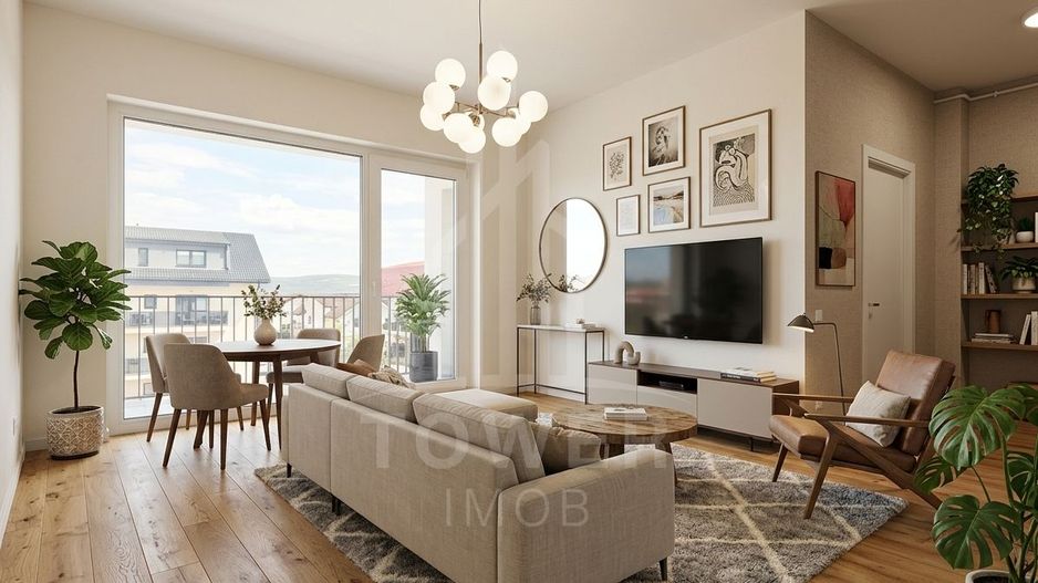 Apartament 2 camere decomandate 61 utili Selimbar|P.Brana - Poză 1