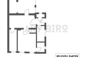 Zero comision, 80mp parter luminos in vila Domenii, birou - resedinta - Schiță 12