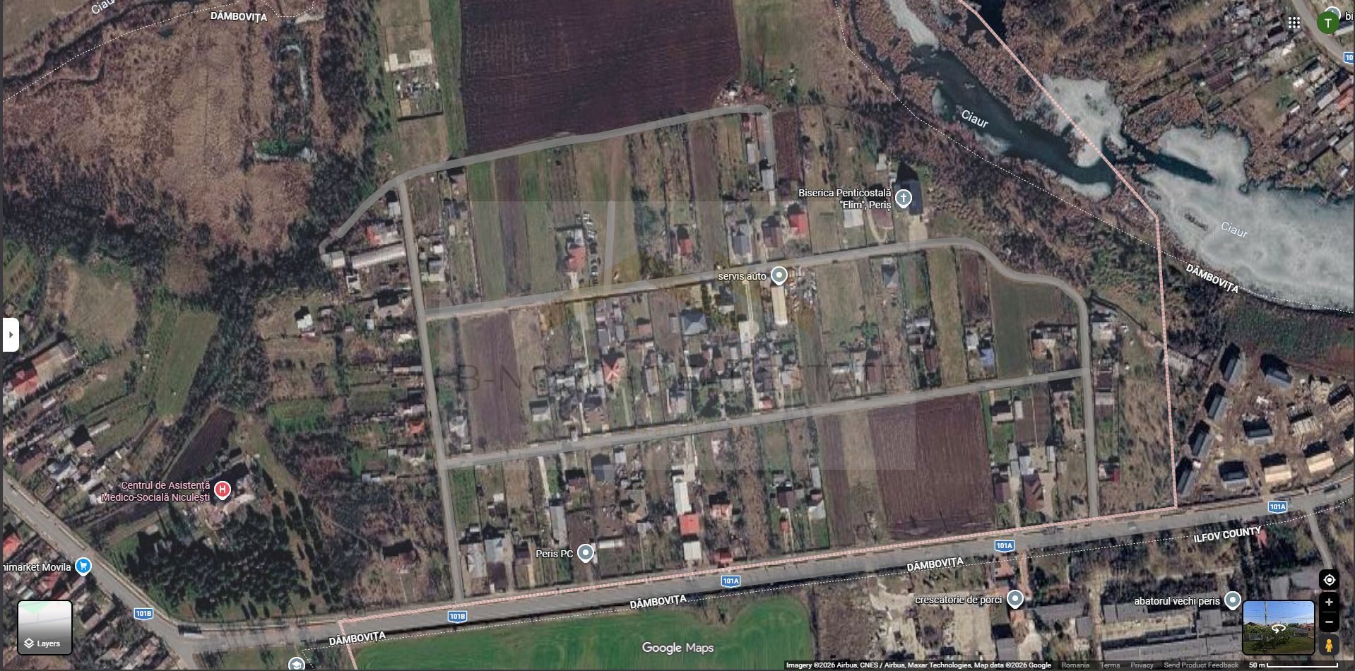 Teren de vânzare Movila – Periș | Toate utilitățile | Loturi 400 mp și 1700 mp - Poză 2