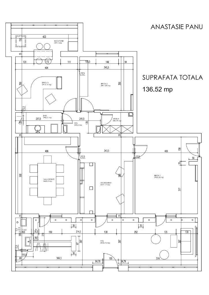 Vanzare spatiu birouri 137mp I Nerva Traian - Poză 18