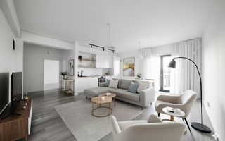 Apartamentul nr. 27 | 2 camere decomandat | Etaj 3 | Terasă 12,14 mp | - Poză 2