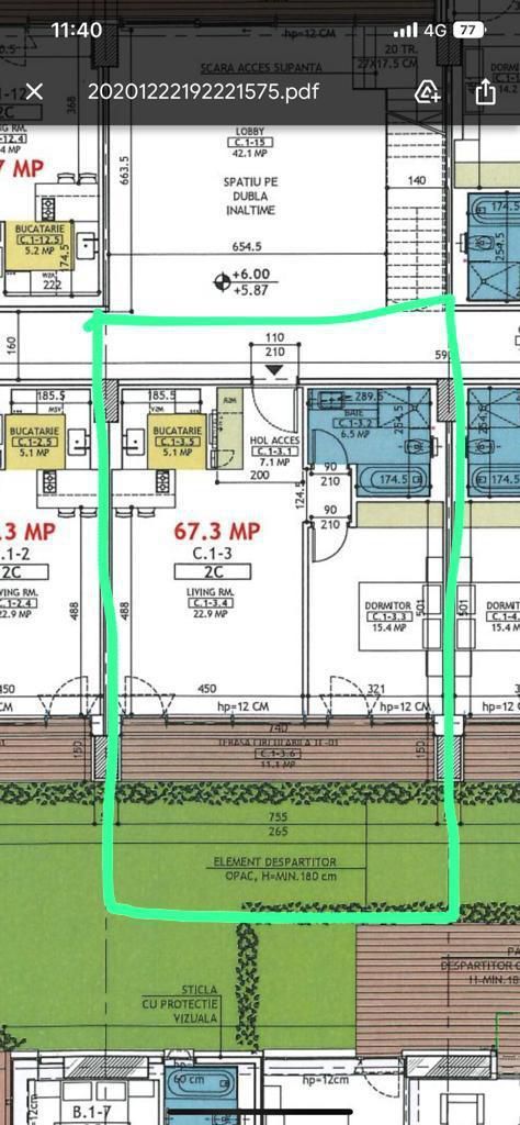 NOU Apartament 2 camere cu grădină | Barbu Vacarescu | ONE Verdi Park - Poză 9
