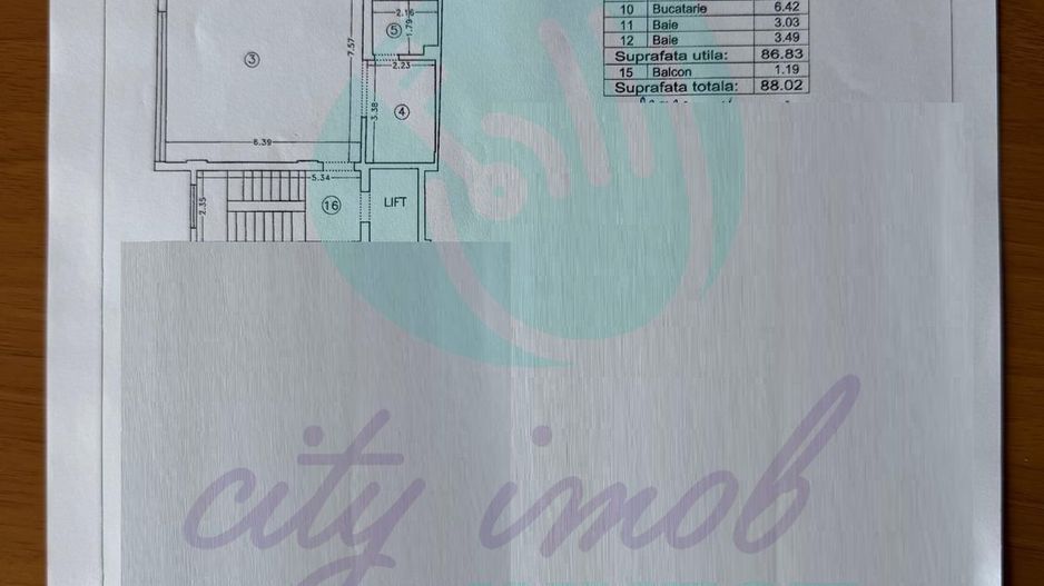3 camere  Kiseleff |  Parcare subterană - Poză 3