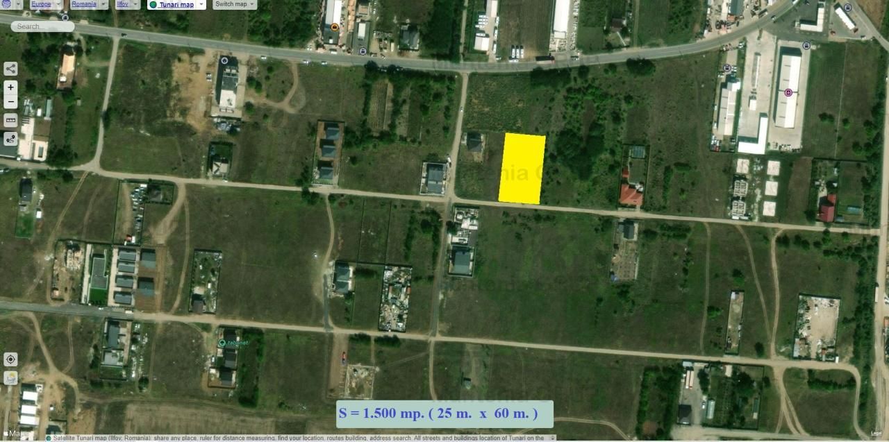 TUNARI (adiacent Str. Stefan cel Mare), 1.500 mp. teren construibil - Poză 1