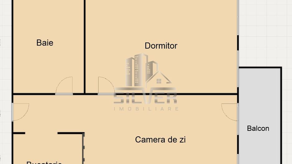 Apartament de 2 camere în Florești - cartierul Terra - Poză 2