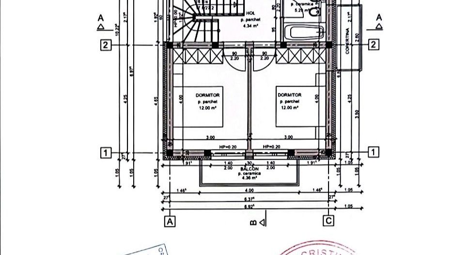 Casa/Vilă P+1 cu 4 camere de vânzare - Sânpetru - Poză 19