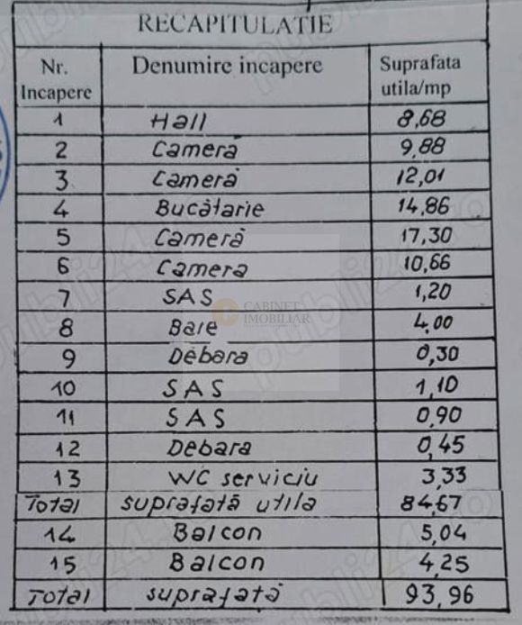 Apartament 4 camere | Decomandat | 94 mp | Bloc Reabilitat - Poză 12