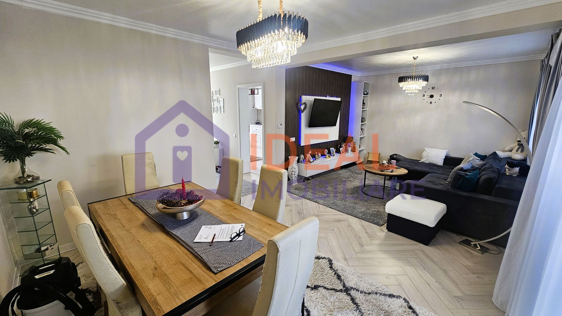 Casă tip duplex cu 4 camere, complet Mobilat, Selimbar - Poză 2