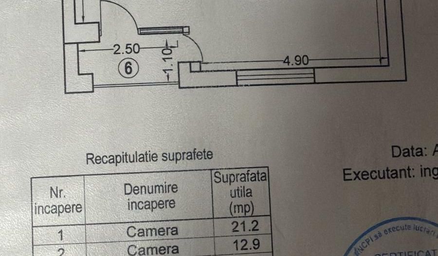 Apartament | 2 camere | Parcare subterana | Cloud 9 - Schiță 11