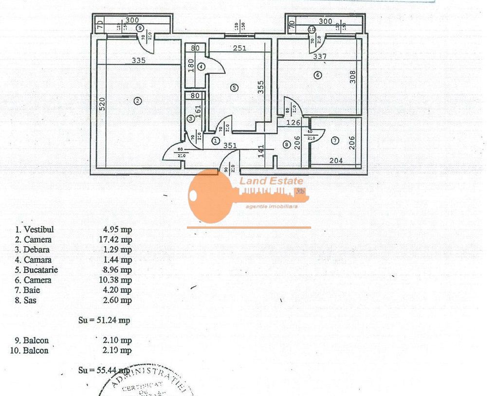 2 camere la 2 minute de Metrou Obor (Bloc Reabilitat) - Poză 2