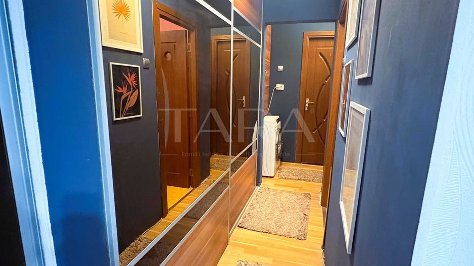 Mutare imediată! 3 camere mobilat, 2 parcări, Mănăștur. - Poză 1