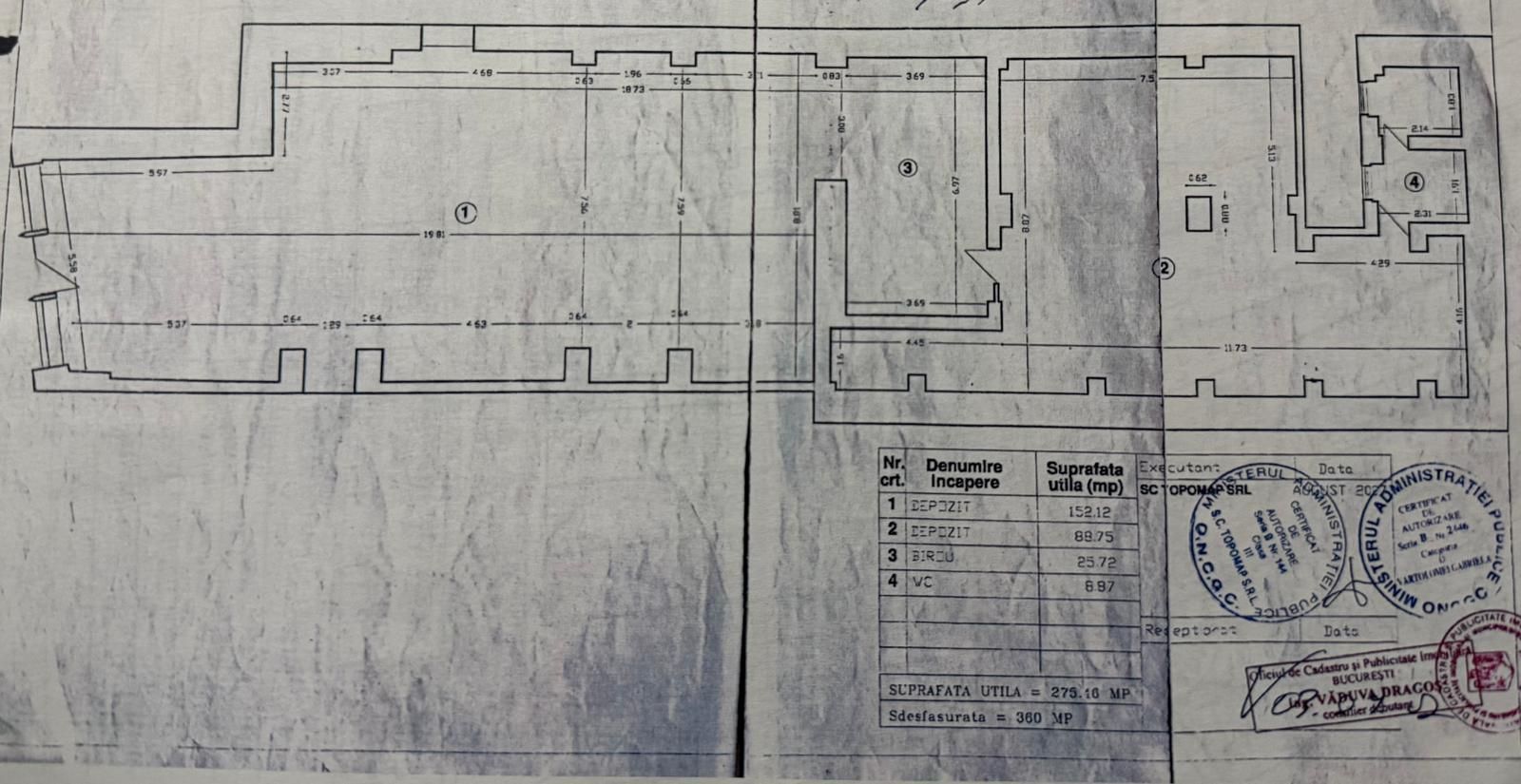 OPORTUNITATE DE INVESTITIE ‖ SPATIU COMERCIAL ‖ CENTRUL VECHI ‖ KM 0 ‖ - Schiță 14