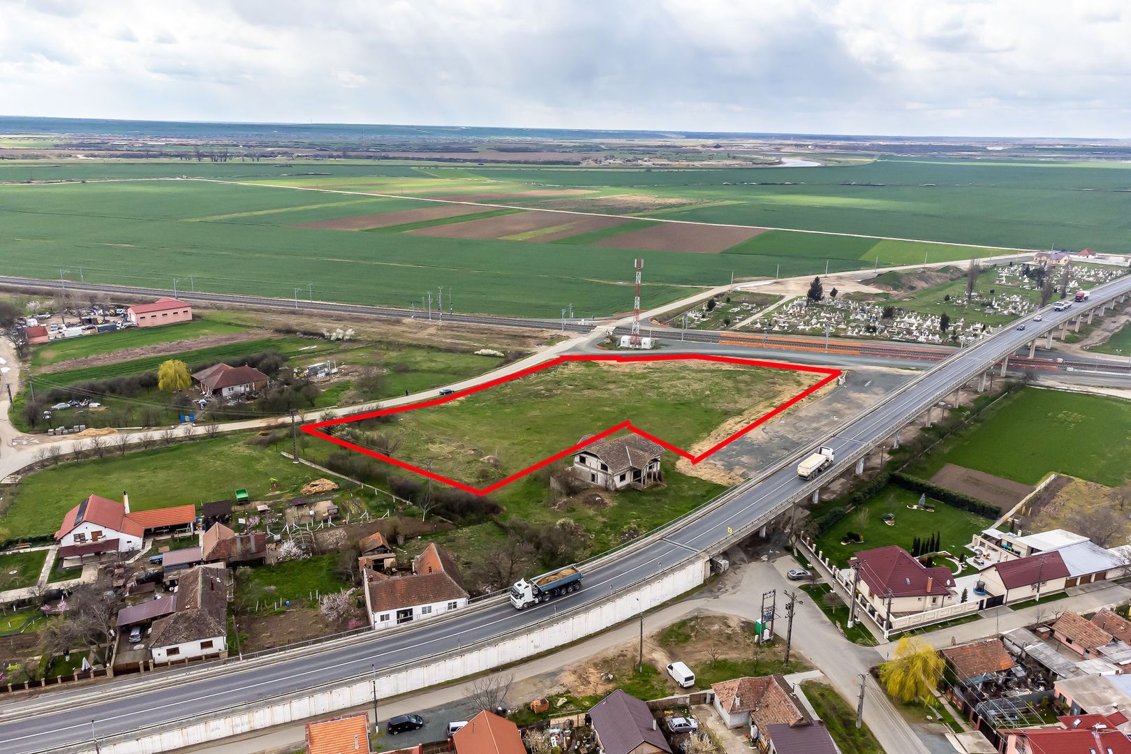 10000 mp la intrarea in Păuliș - Intravilan - Poză 3