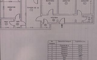 Apartament 4 Camere, modificat in 3- Calea Moșilor- bloc 1980 - Poză 6