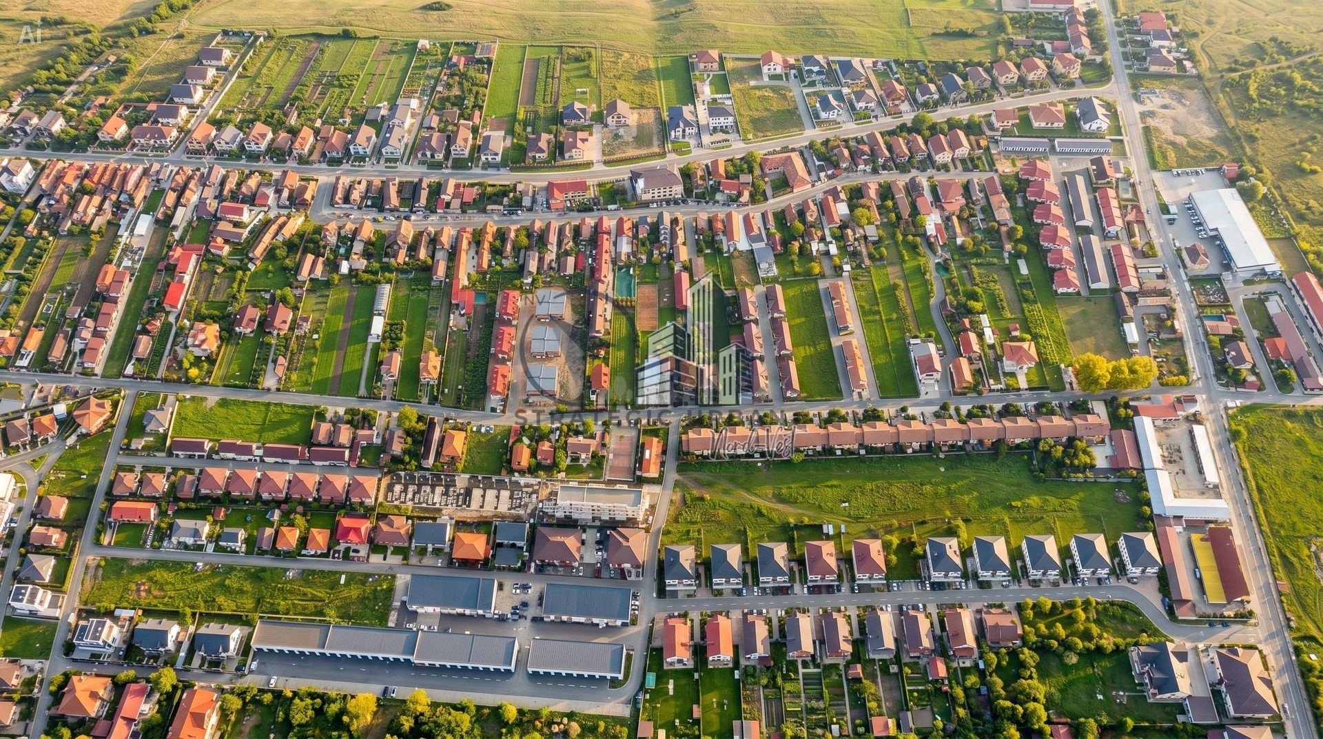 Teren intravilan pentru construcție duplex, zona Lidl, Florești - Poză 1