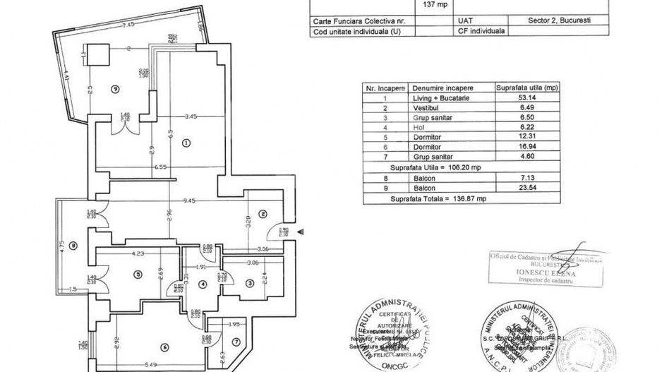 Apartament 3 camere Upground | Loc de parcare | 5 min de metrou - Poză 8
