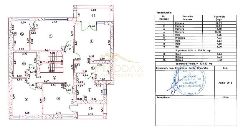Vila cu 9 camere *900 teren* & piscina privata // Pipera - Schiță 59