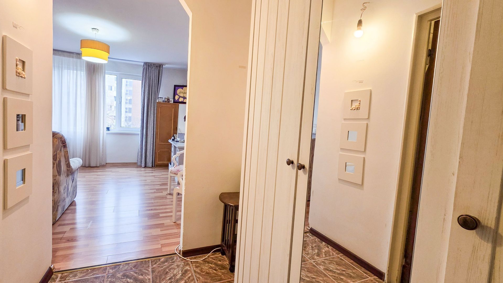 Apartament 2 cam. 60mp din 2 garsoniere, mobilat, Dumbrăvița 2 ITN - Poză 16