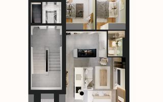 APARTAMENT 3 CAMERE | COMPLEX NOU PIPERA | PARCARE SUBTERANA+BOXA - Poză 4