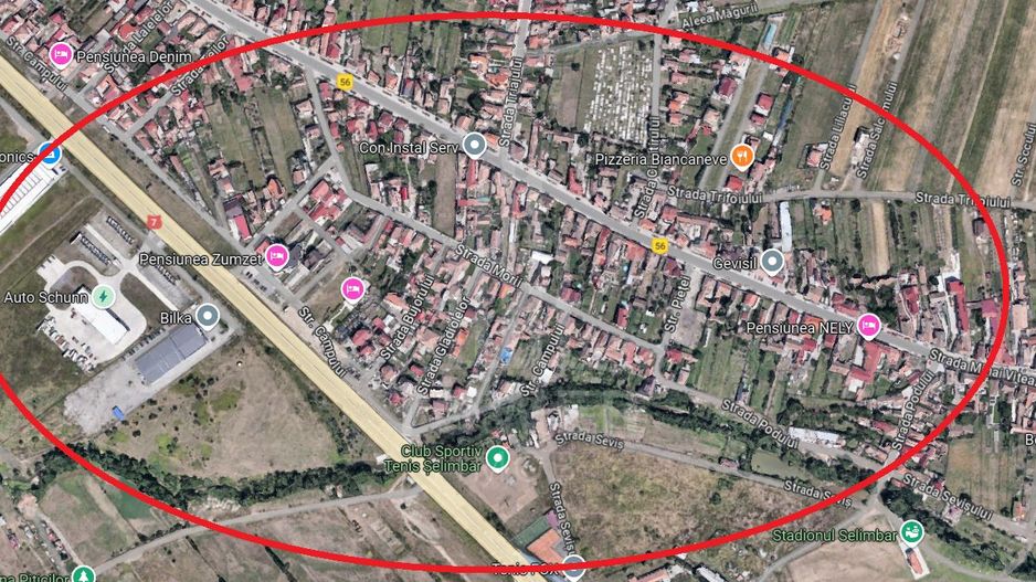 Teren INTRAVILAN în zonă de case | Șelimbăr - Poză 2