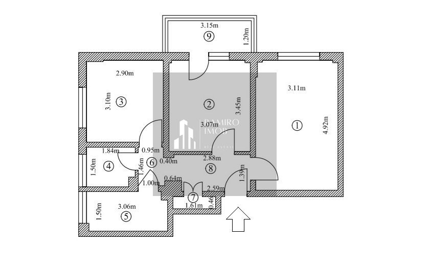 Apartament 3 camere decomandat - Piata Progresul / Soseaua Giurgiului - Poză 3