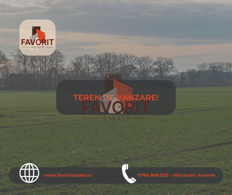 Teren de vanzare | 4200mp | Zona rezidentiala | Remetea Mare - Poză 1
