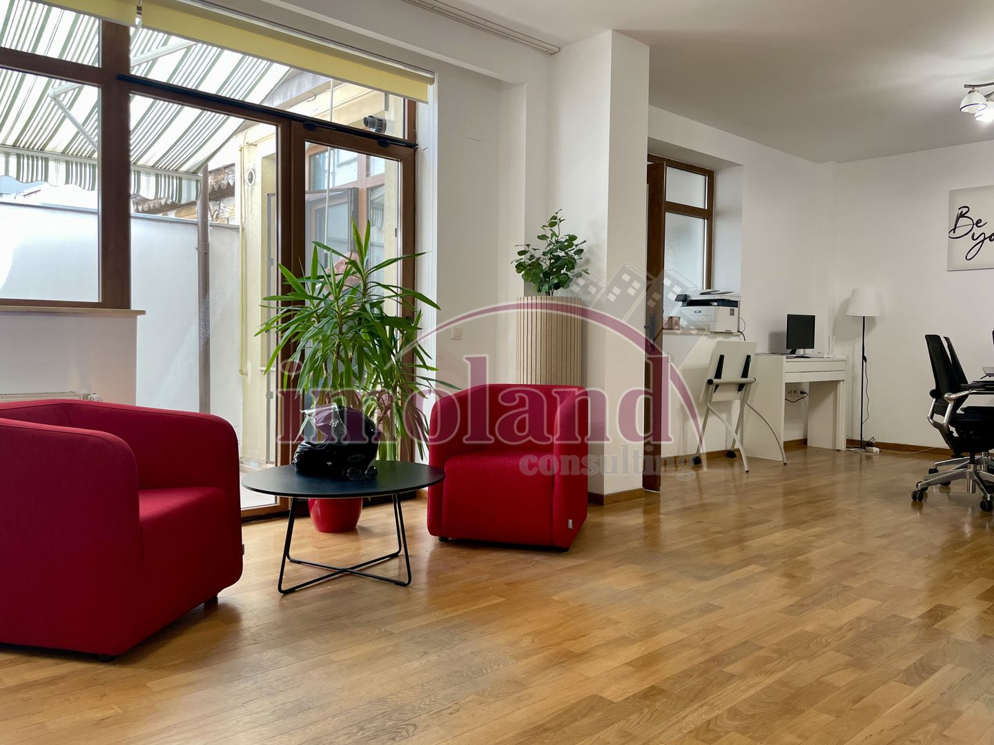 Inchiriere parter de bloc, ideal birouri | 114 mp, 3 cam si parcare | Floreasca - Poză 2