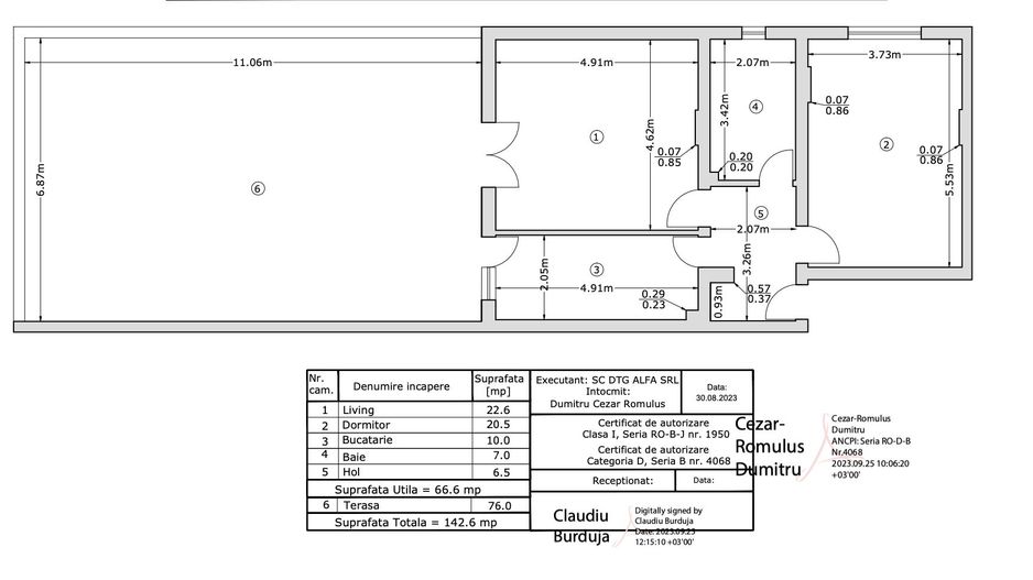 2cam.dec-67mp+terasa-76mp,mut.imed, 12min metrou D. Leonida - Poză 3