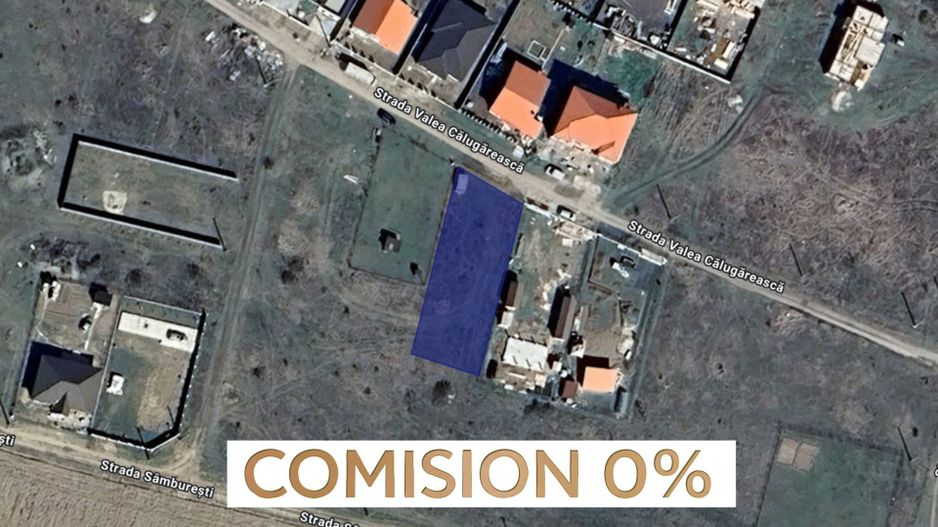 COMISION 0 | Teren intravilan | 885 mp | FS 19 m | Mosnita Noua - Poză 1
