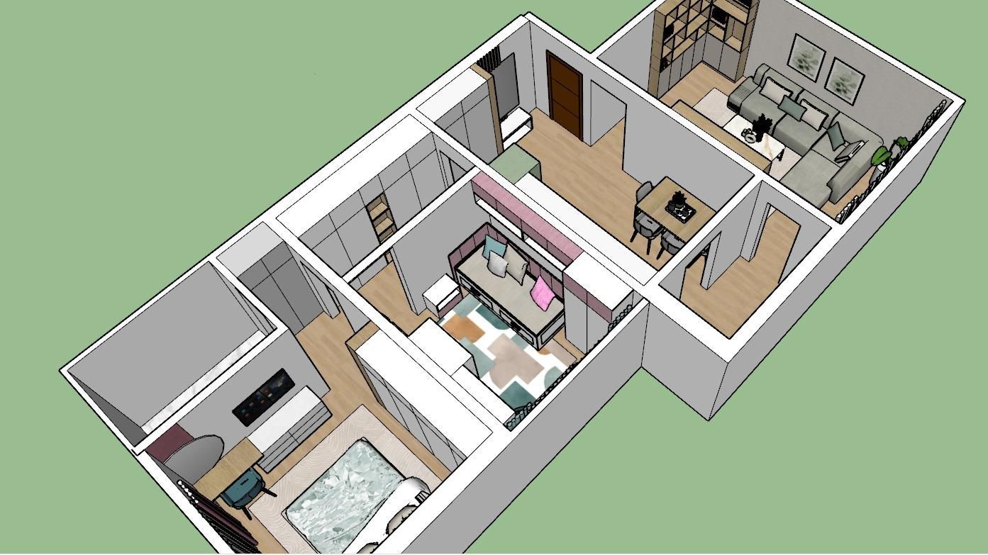 Freidorf | 3 camere | Decomandat | Centrala proprie | 2 bai | 2 balcoane - Poză 4