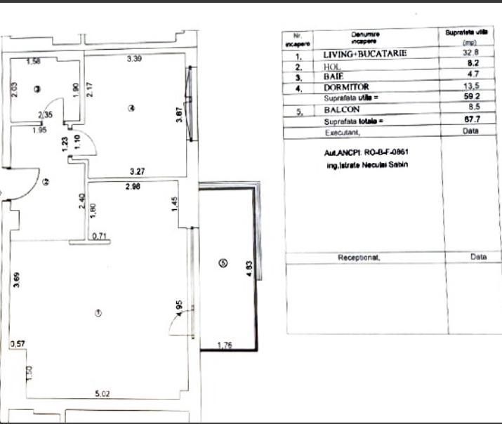 Apartament 2 camere Pipera | Loc de parcare inclus - Schiță 11
