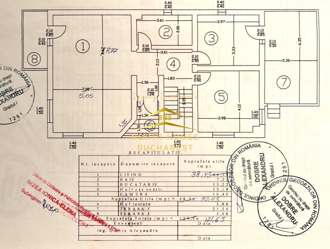 Vila de inchiriat -6 camere - -Bulevardul Pipiera -PARCARE-COMISON 0 - Poză 12