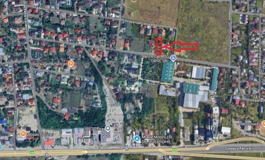 Teren intravilan 608 mp – Zona Popas Păcurari – Iași – Ideal pentru casă - Poză 1
