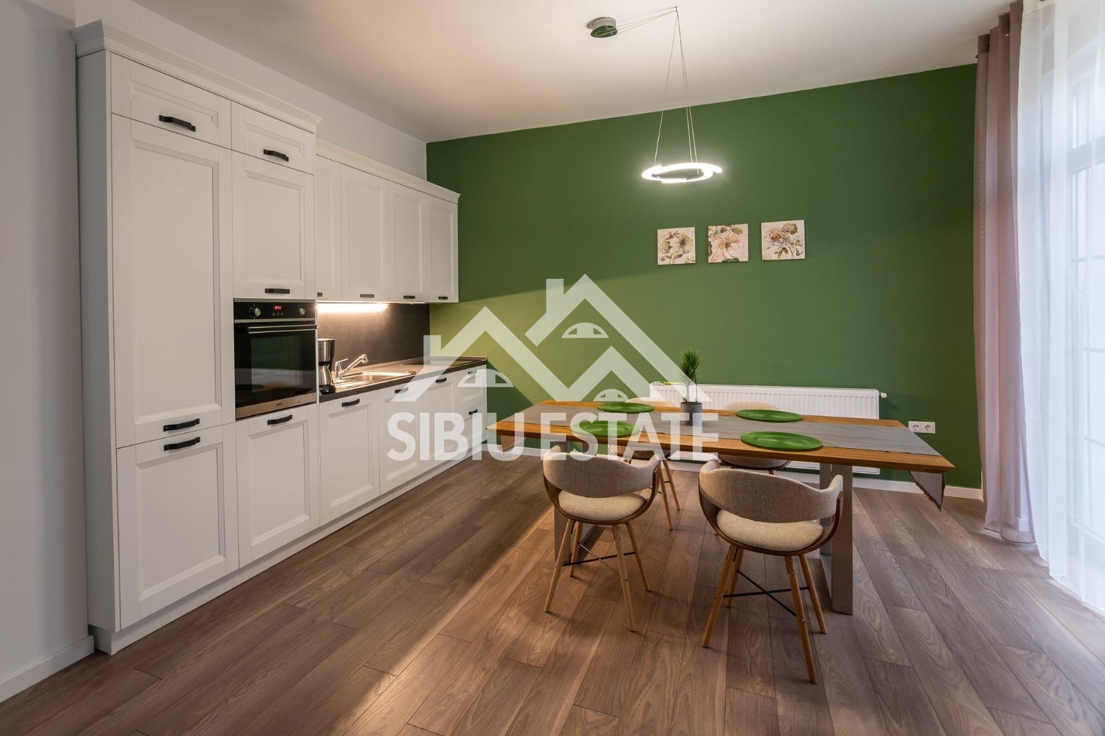 Apartament de inchiriat 3 camere cu grădină-Zona Calea Cisnadiei - Poză 2