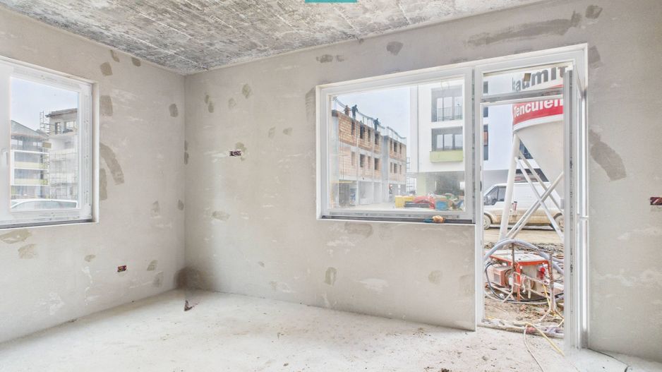 Apartament 3 camere cu curte proprie în Giroc - Poză 19