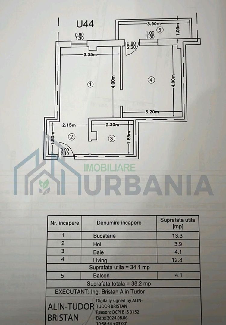 Apartament 1 cameră, 38,2 mp, Bucium-Vișan, Lagom Apartments - Poză 8